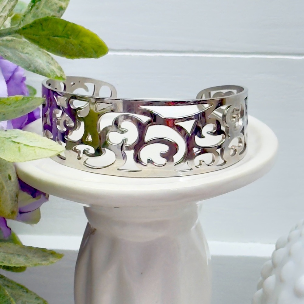 Chisel Stainless Steel Fancy Cuff Bracelet